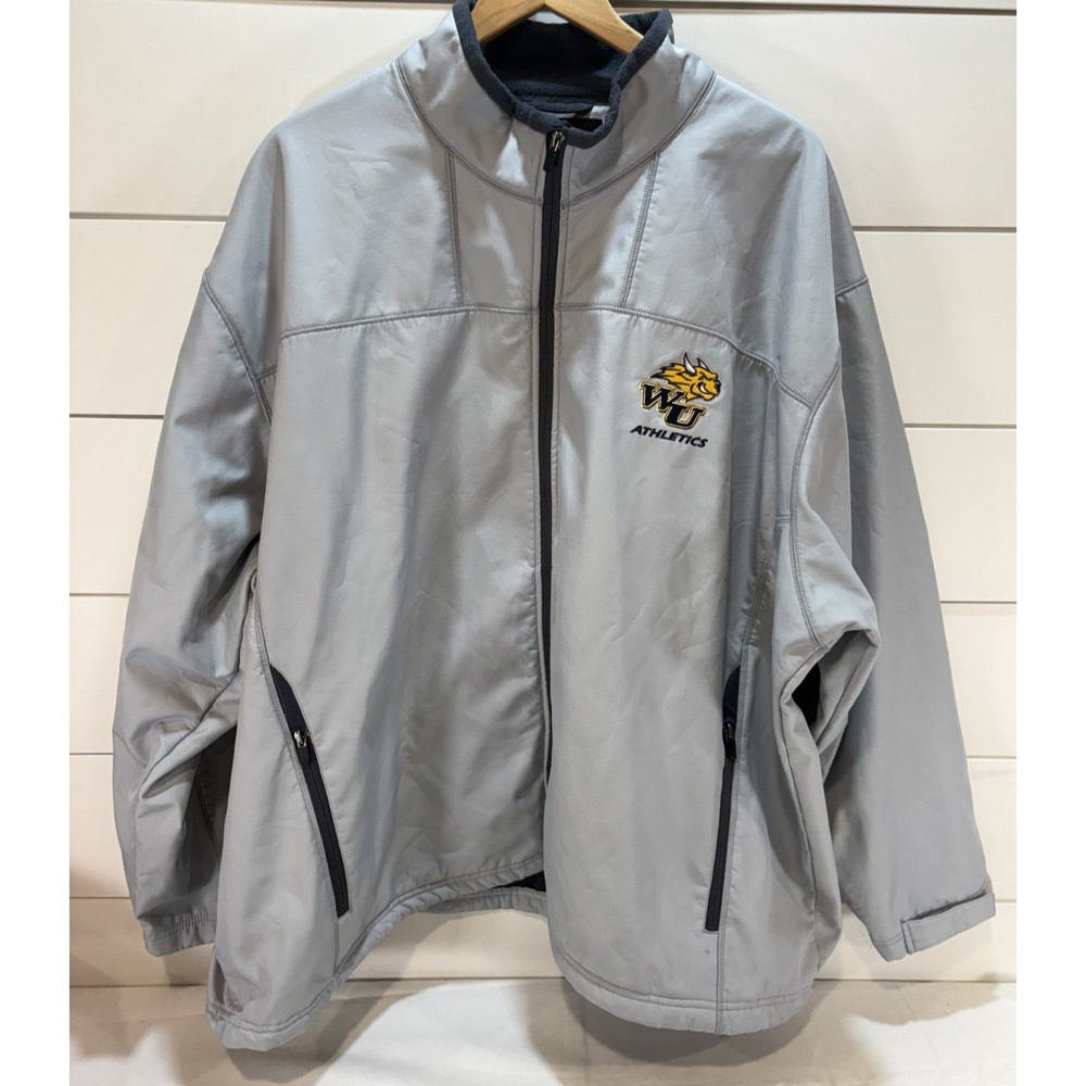 Webster University Gorlok Light Grey Fleece Lined Coat Page & Tuttle Size 4XL